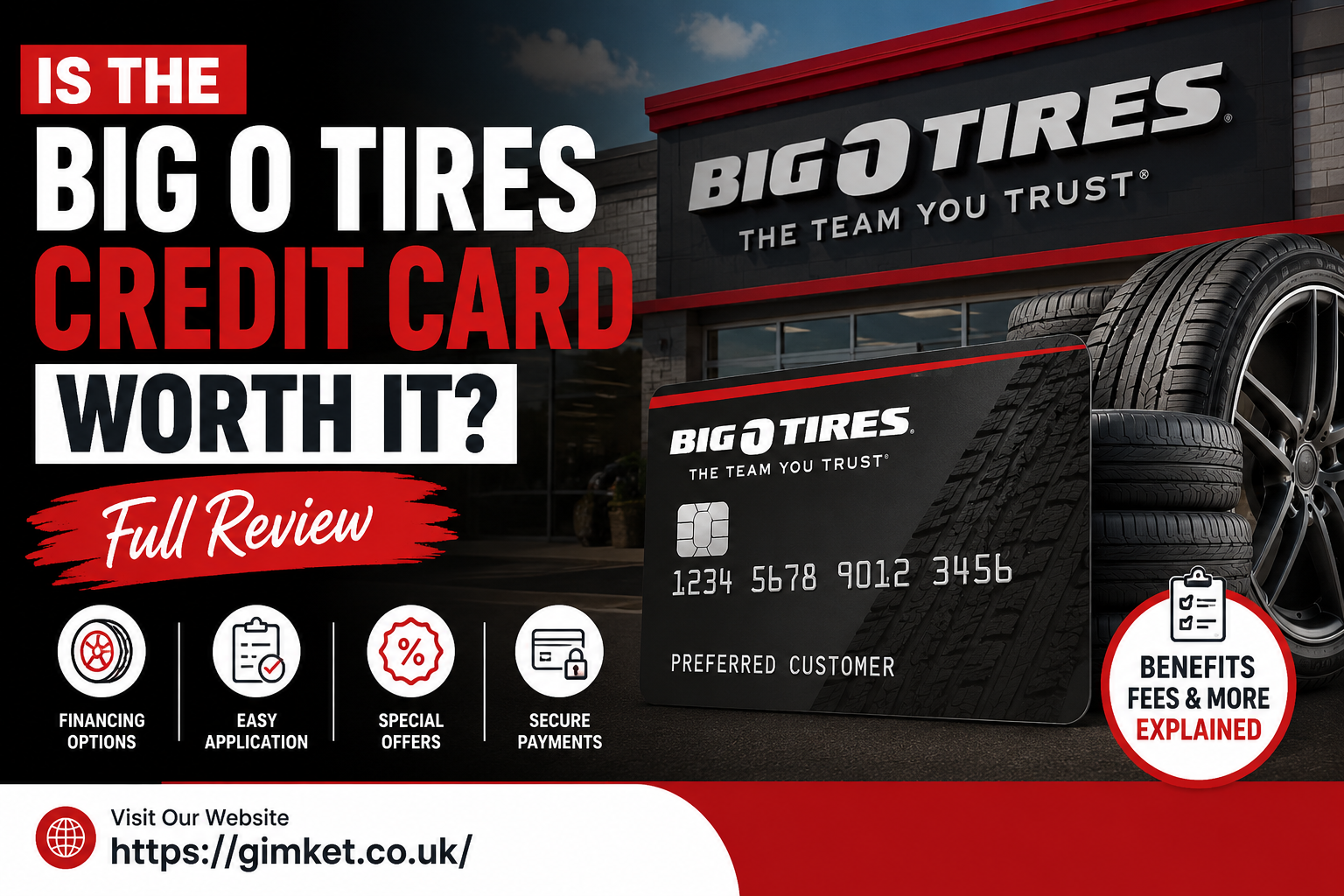 Big O Tires Credit Card