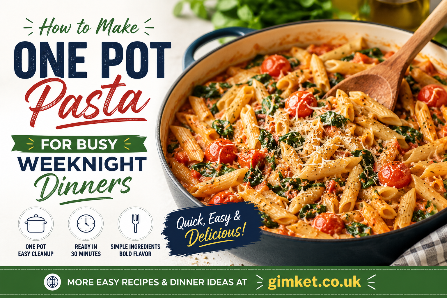 one pot pasta