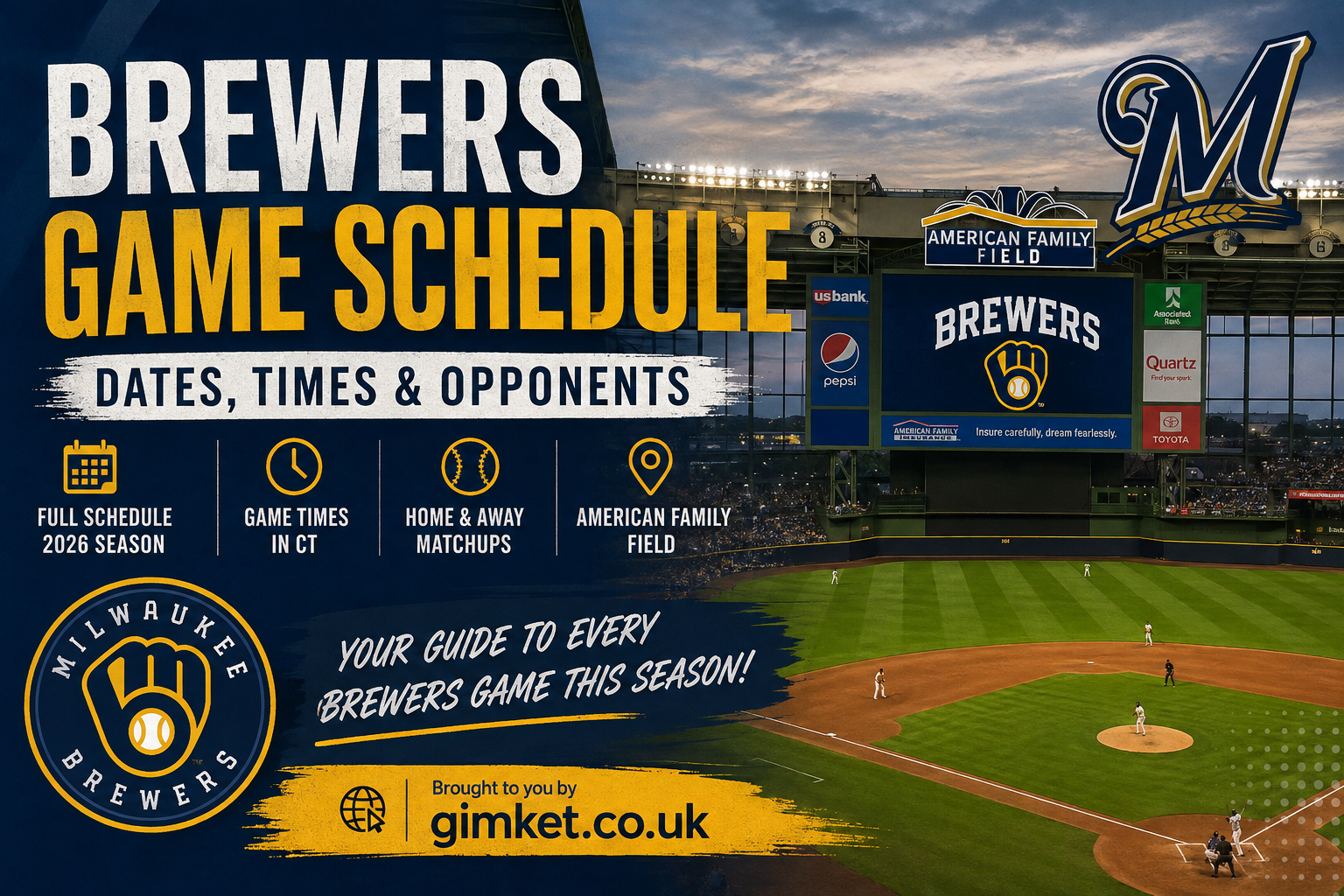 Brewers Game Schedule